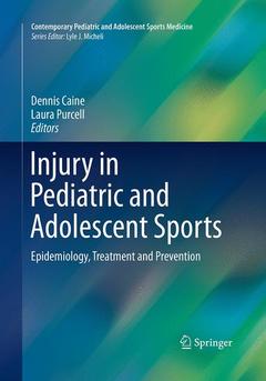 Couverture de l’ouvrage Injury in Pediatric and Adolescent Sports