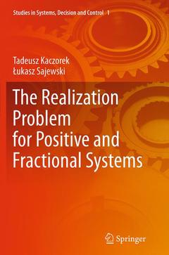 Couverture de l’ouvrage The Realization Problem for Positive and Fractional Systems