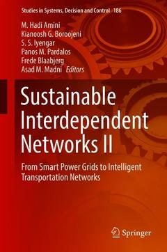 Cover of the book Sustainable Interdependent Networks II