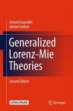 Cover of the book Generalized Lorenz-Mie Theories