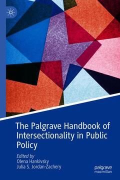 Couverture de l’ouvrage The Palgrave Handbook of Intersectionality in Public Policy