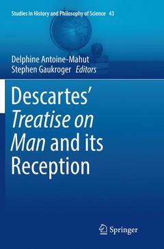 Couverture de l’ouvrage Descartes’ Treatise on Man and its Reception