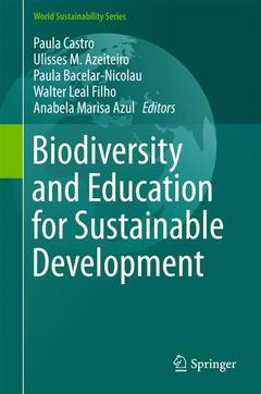 Couverture de l’ouvrage Biodiversity and Education for Sustainable Development