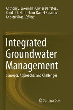 Couverture de l’ouvrage Integrated Groundwater Management