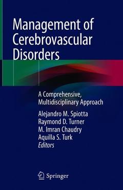 Couverture de l’ouvrage Management of Cerebrovascular Disorders