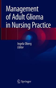 Couverture de l’ouvrage Management of Adult Glioma in Nursing Practice