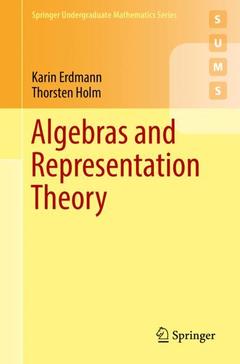 Couverture de l’ouvrage Algebras and Representation Theory