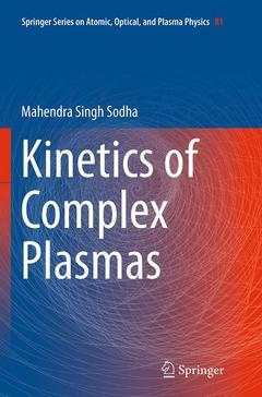 Couverture de l’ouvrage Kinetics of Complex Plasmas