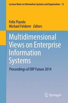 Couverture de l’ouvrage Multidimensional Views on Enterprise Information Systems