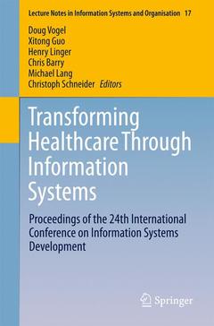 Cover of the book Transforming Healthcare Through Information Systems