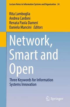 Couverture de l’ouvrage Network, Smart and Open