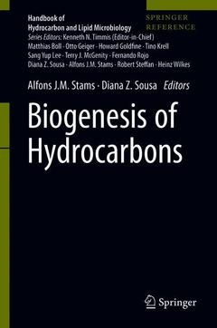 Cover of the book Biogenesis of Hydrocarbons