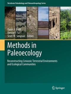 Couverture de l’ouvrage Methods in Paleoecology