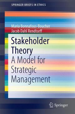 Couverture de l’ouvrage Stakeholder Theory