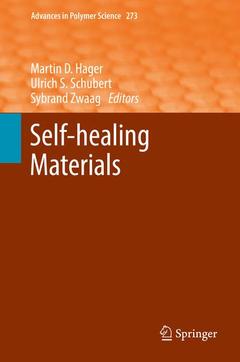 Couverture de l’ouvrage Self-healing Materials