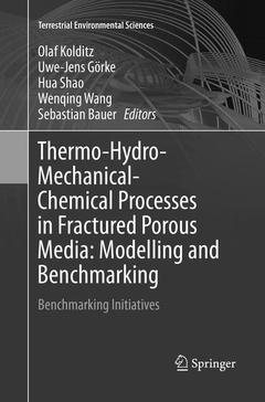 Couverture de l’ouvrage Thermo-Hydro-Mechanical-Chemical Processes in Fractured Porous Media: Modelling and Benchmarking