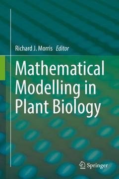 Cover of the book Mathematical Modelling in Plant Biology