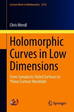 Couverture de l’ouvrage Holomorphic Curves in Low Dimensions