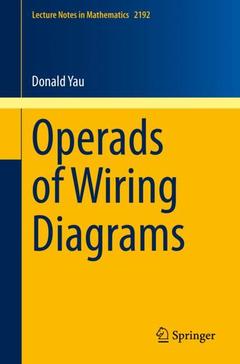Couverture de l’ouvrage Operads of Wiring Diagrams