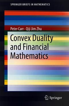 Couverture de l’ouvrage Convex Duality and Financial Mathematics