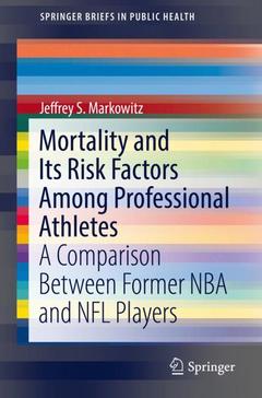 Couverture de l’ouvrage Mortality and Its Risk Factors Among Professional Athletes