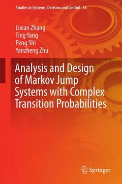 Couverture de l’ouvrage Analysis and Design of Markov Jump Systems with Complex Transition Probabilities