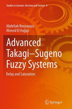 Couverture de l’ouvrage Advanced Takagi‒Sugeno Fuzzy Systems
