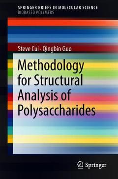 Couverture de l’ouvrage Methodology for Structural Analysis of Polysaccharides