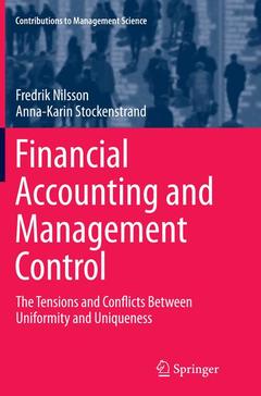 Cover of the book Financial Accounting and Management Control