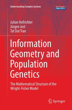 Couverture de l’ouvrage Information Geometry and Population Genetics