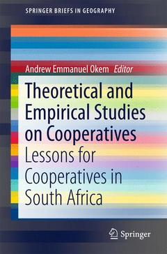 Cover of the book Theoretical and Empirical Studies on Cooperatives