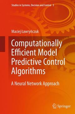 Couverture de l’ouvrage Computationally Efficient Model Predictive Control Algorithms
