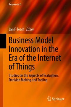 Couverture de l’ouvrage Business Model Innovation in the Era of the Internet of Things