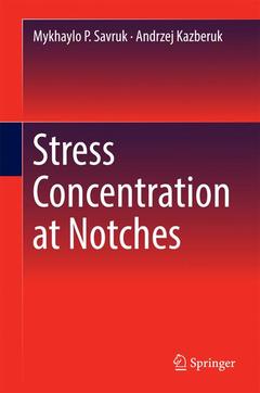 Couverture de l’ouvrage Stress Concentration at Notches
