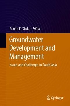 Couverture de l’ouvrage Groundwater Development and Management