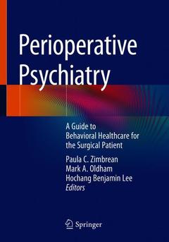 Couverture de l’ouvrage Perioperative Psychiatry