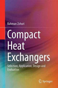 Couverture de l’ouvrage Compact Heat Exchangers