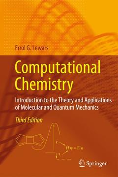 Couverture de l’ouvrage Computational Chemistry