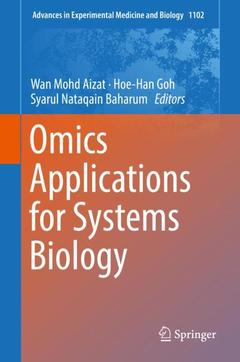 Couverture de l’ouvrage Omics Applications for Systems Biology