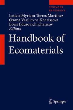 Couverture de l’ouvrage Handbook of Ecomaterials