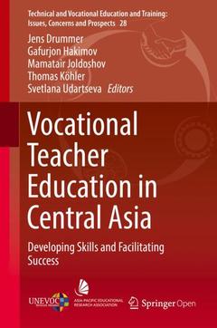 Couverture de l’ouvrage Vocational Teacher Education in Central Asia