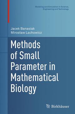 Cover of the book Methods of Small Parameter in Mathematical Biology