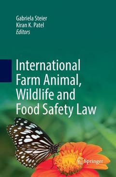 Couverture de l’ouvrage International Farm Animal, Wildlife and Food Safety Law
