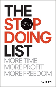 Couverture de l’ouvrage The Stop Doing List