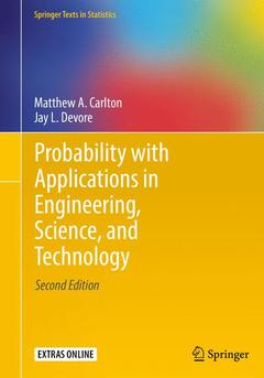 Couverture de l’ouvrage Probability with Applications in Engineering, Science, and Technology