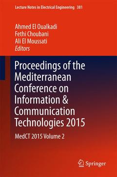 Couverture de l’ouvrage Proceedings of the Mediterranean Conference on Information & Communication Technologies 2015