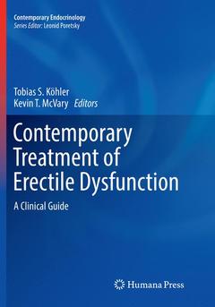 Couverture de l’ouvrage Contemporary Treatment of Erectile Dysfunction