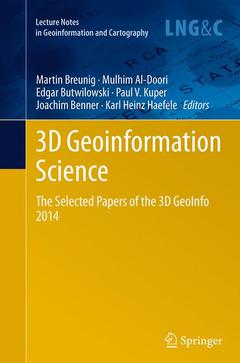 Couverture de l’ouvrage 3D Geoinformation Science