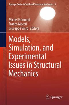 Couverture de l’ouvrage Models, Simulation, and Experimental Issues in Structural Mechanics