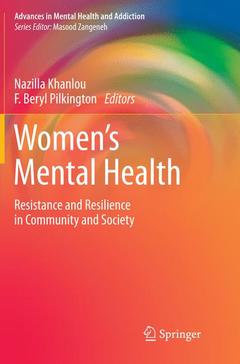 Couverture de l’ouvrage Women's Mental Health